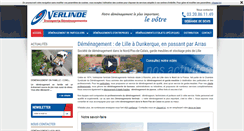 Desktop Screenshot of demenagement-verlinde.com