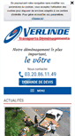 Mobile Screenshot of demenagement-verlinde.com